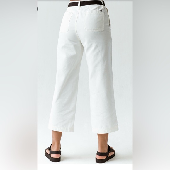 VANS Clark Womens Wide Leg Belted Pants, Size 27 - Picture 3 of 11